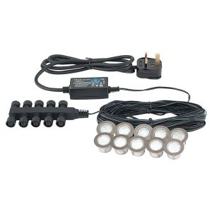 Ikon round 30mm kit IP67 0.45W daylight white