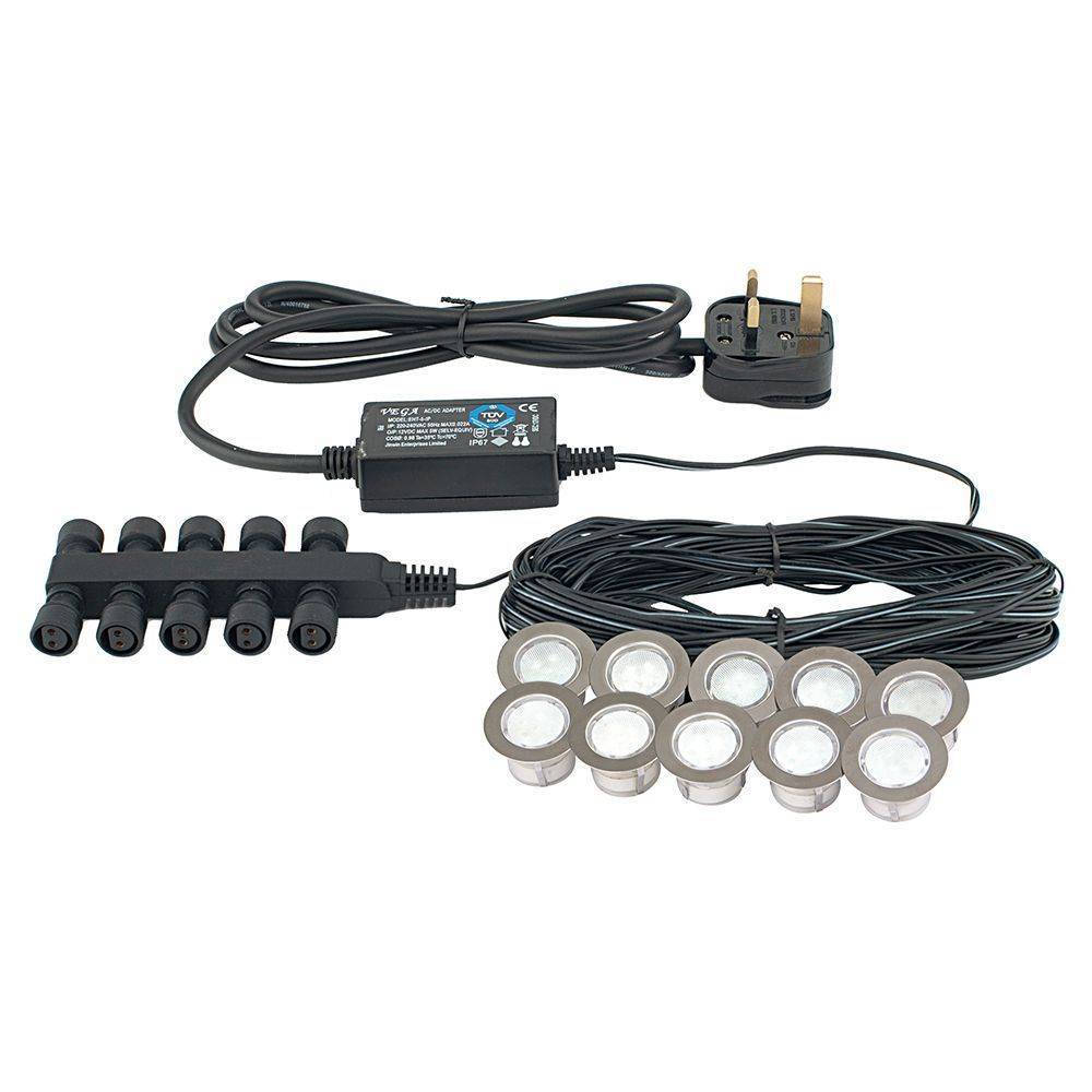 Ikon round 30mm kit IP67 0.45W daylight white