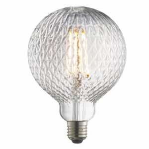 Facet E27 LED Filament 125mm dia