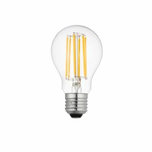 E27 LED filament GLS dimmable 6W warm white