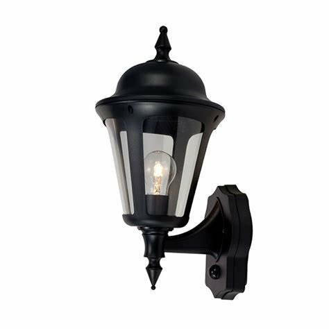 Latina Polycarbonate Wall Lantern (Black)