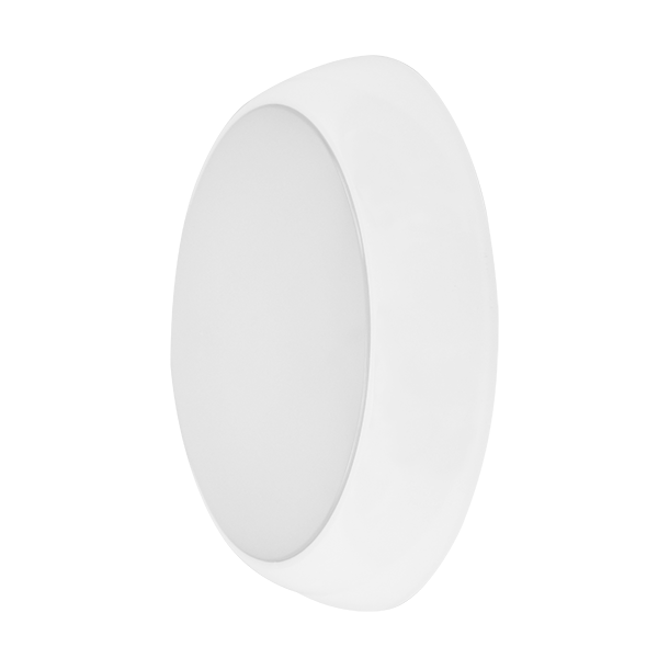 16W LED Bulkhead - Standard - IP65 - CTA - White