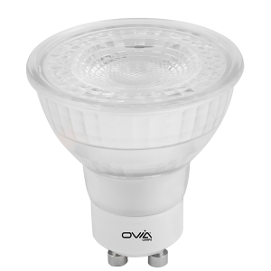 5W GU10 Glass Dimmable LED Lamp - 4000K
