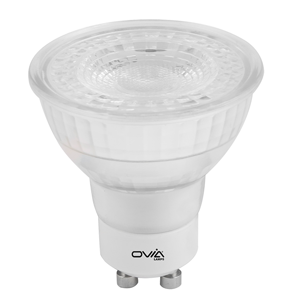 5W GU10 Glass Dimmable LED Lamp - 4000K