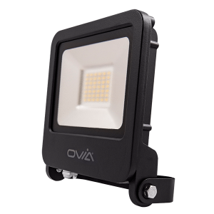 30W LED Floodlight - IP65 - 4000K - Black