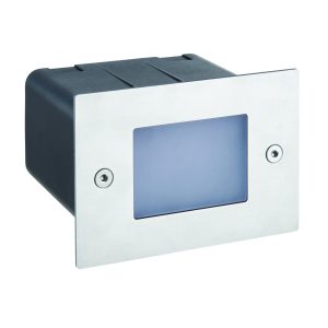 Seina half brick IP44 2W cool white