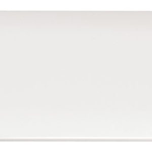 Click Mode White Moulded 2 Gang Blank Plate